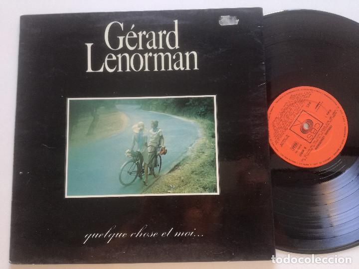 gerard lenorman - quelque chose et moi - lp cbs - Comprar Discos LP