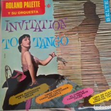 Discos de vinilo: ROLAND PALETTE Y SU ORQUESTA- TANGOS