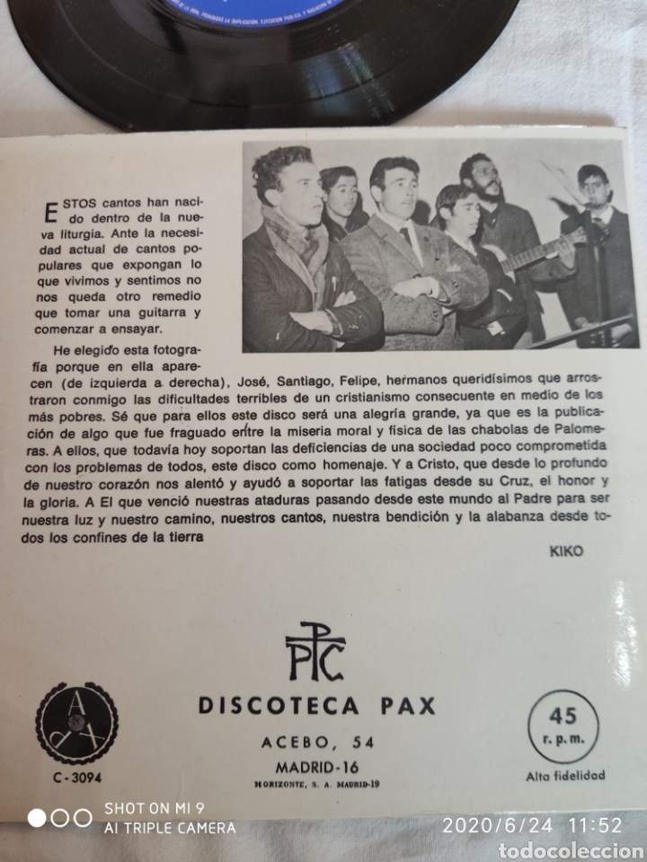 Discos de vinilo: &Uacute;NICO, SINGLE 1967, EL SIERVO DE YAVE, VER - Foto 9