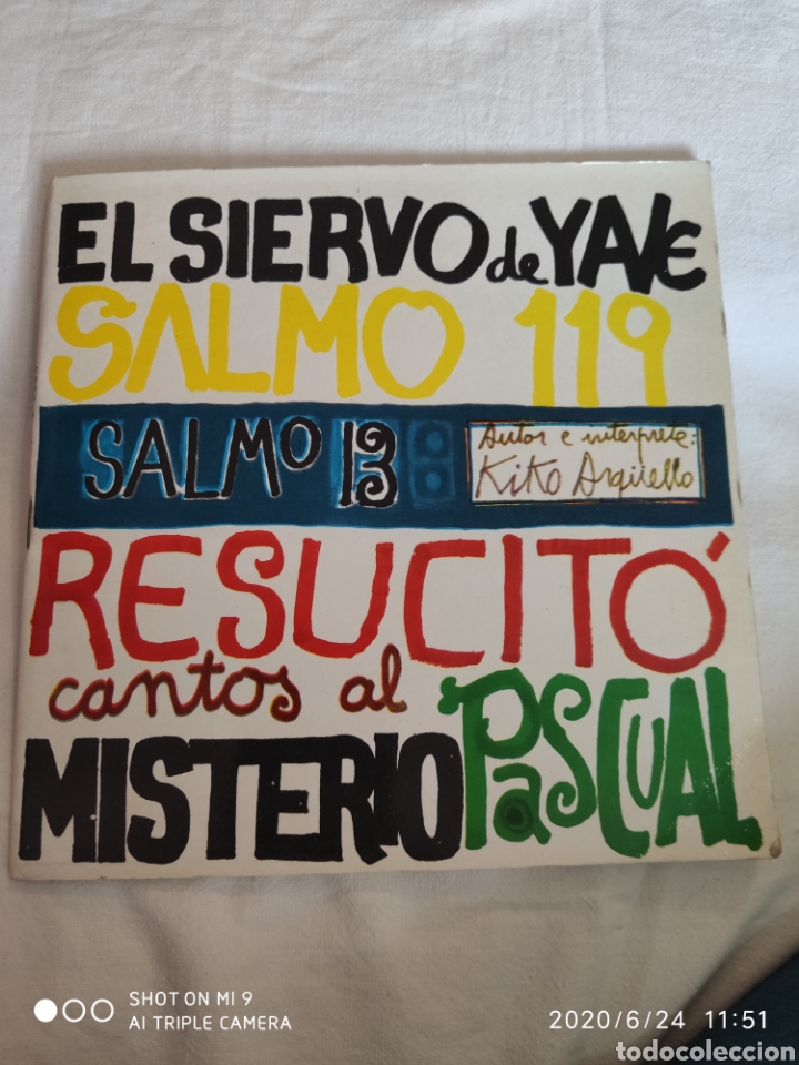 Discos de vinilo: &Uacute;NICO, SINGLE 1967, EL SIERVO DE YAVE, VER - Foto 1