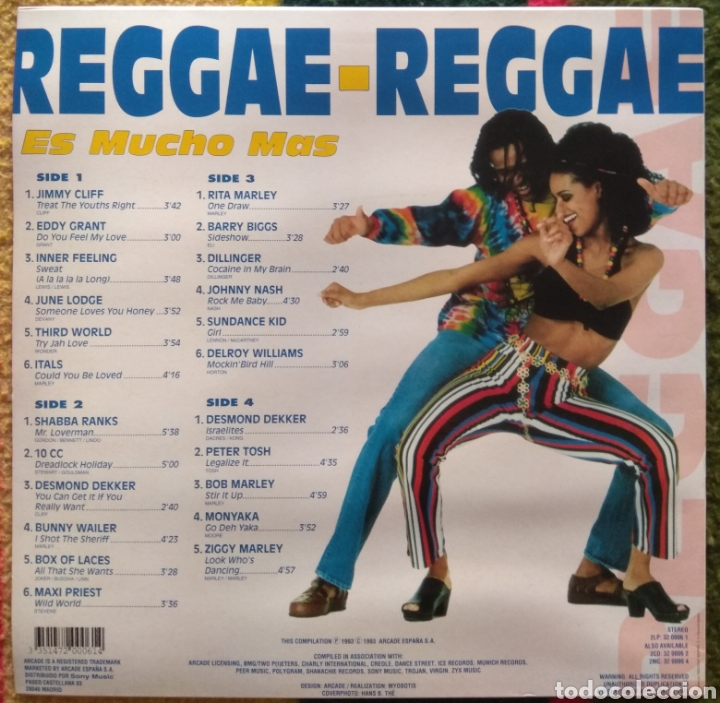 Discos de vinilo: &lrm;&ndash;&nbsp;Reggae-Reggae - Es Mucho Mas No - Foto 2