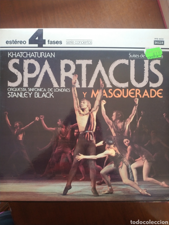 Discos de vinilo: Khatchaturian Spartacus y masquerade - Foto 1
