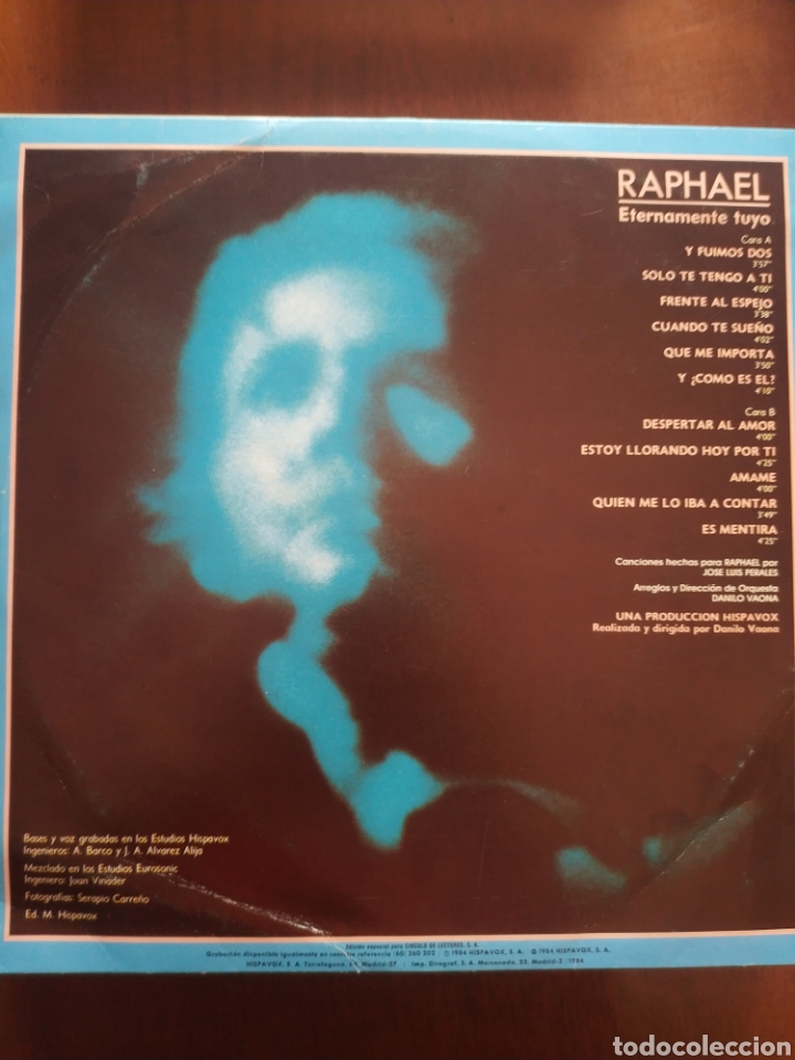 Discos de vinilo: Raphael eternamente tuyo - Foto 2