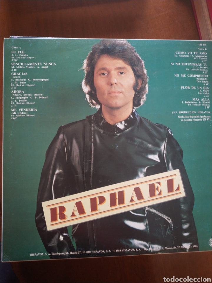 Discos de vinilo: Rafael y sigo mi camino - Foto 2