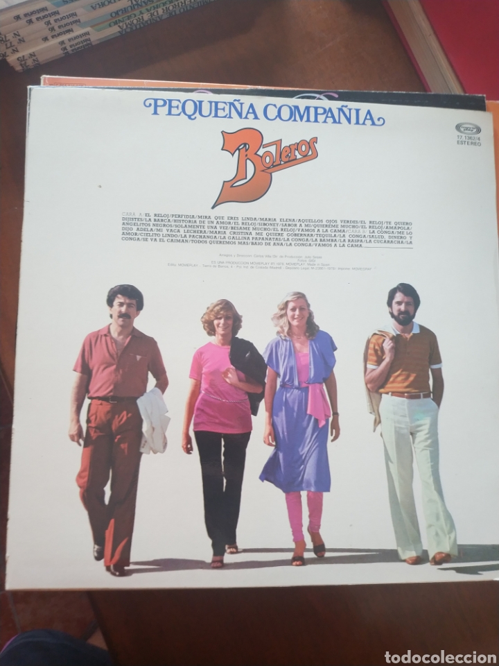 Discos de vinilo: Peque&ntilde;a compa&ntilde;&iacute;a boleros - Foto 2