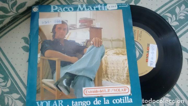 Discos de vinilo: SINGLE ( VINILO) DE PACO MARTIN A&Ntilde;OS 70 - Foto 1