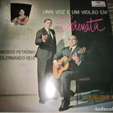 Discos de vinilo: FRANCISCO PETRONIO & DILERMANDO REIS - SERENATA LP - ORIGINAL BRASIL - CONTINENTAL RECORDS 1962. Lote 209338173