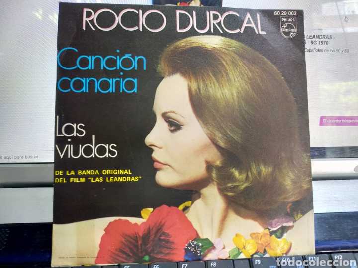 Discos de vinilo: Roc&iacute;o D&uacute;rcal single canci&oacute;n canaria 1970 - Foto 2