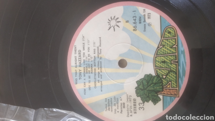 Discos de vinilo: Tony Hazzard 1973 - Foto 2