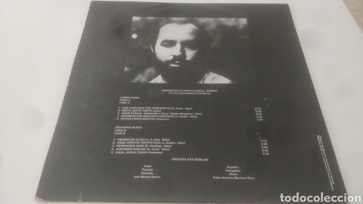 Discos de vinilo: Vinilo Urko Sakonki. - Foto 2