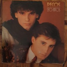 Discos de vinilo: PECOS ‎– 20 AÑOS SELLO: EPIC ‎– EPC 85506 FORMATO: VINYL, ALBUM, LP PAÍS: SPAIN PUBLICADO: 1981. Lote 209372428
