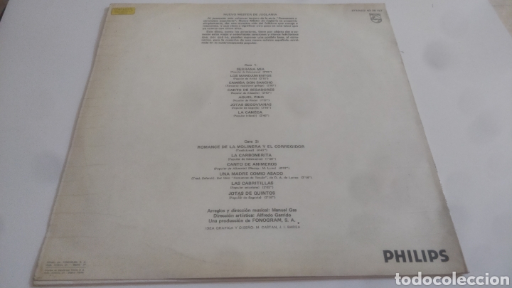 Discos de vinilo: Vinilo Nuevo mester de juglaria - Foto 2