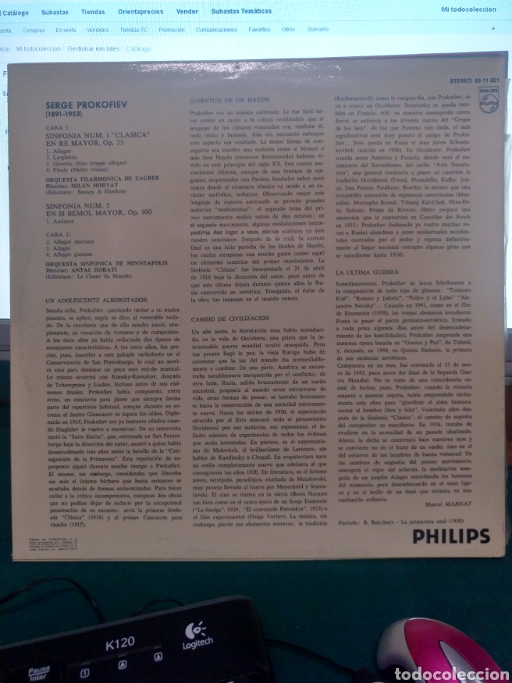 Discos de vinilo: Prokofiev - Foto 2