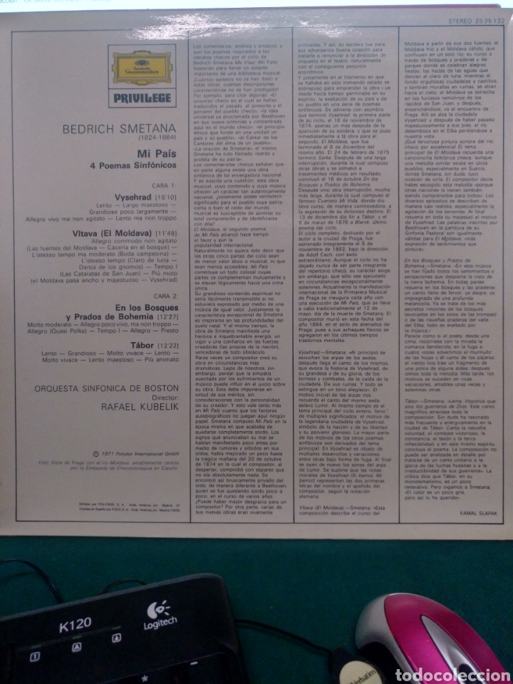 Discos de vinilo: Smetana. Moldava - Foto 2