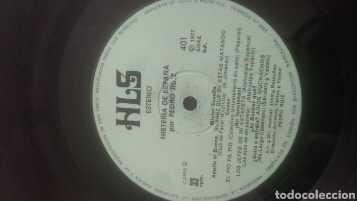 Discos de vinilo: Vinilo histeria de Espa&ntilde;a. - Foto 3