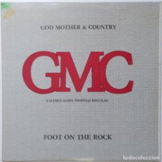 Discos de vinilo: GMC - FOOT ON THE ROCK [[ ELECTRO / DUB / SINTH-POP VINILO EXCLUSIVO ]] [[MX 12” 45RPM]] [[1985]]