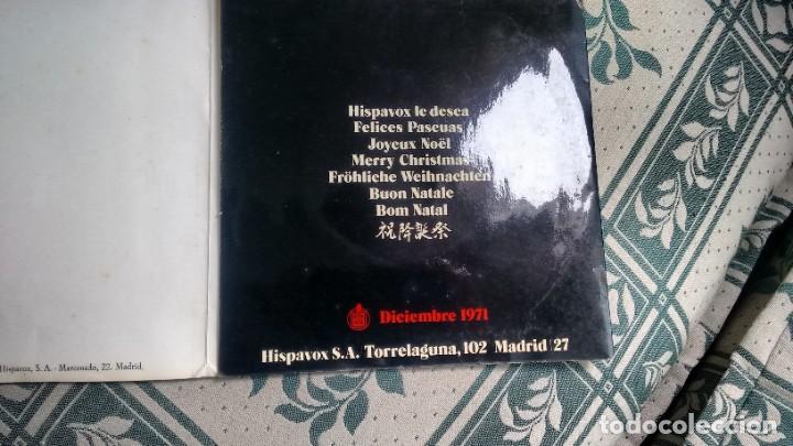 Discos de vinilo: EP ( VINILO) -PROMOCION- NAVIDAD HISPAVOX 1971 - Foto 2