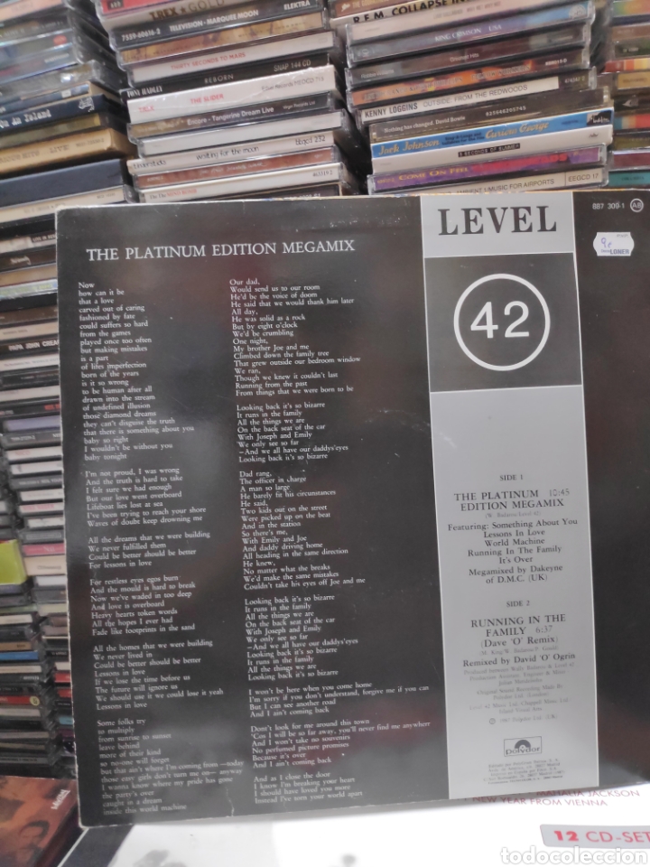 Discos de vinilo: Mega mix level 42 - Foto 2