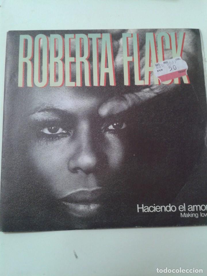 Discos de vinilo: Roberta Flack - Haciendo el amor. SINGLE. - Foto 1