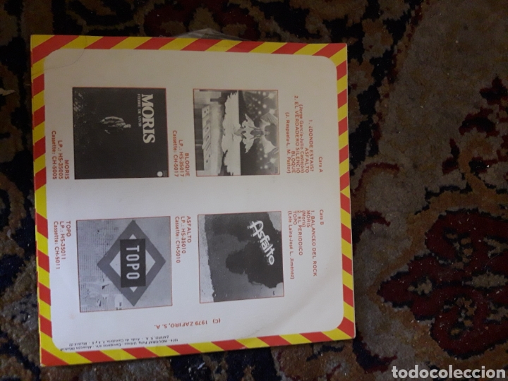 Discos de vinilo: Antiguo disco Burger, Bravos - Foto 2