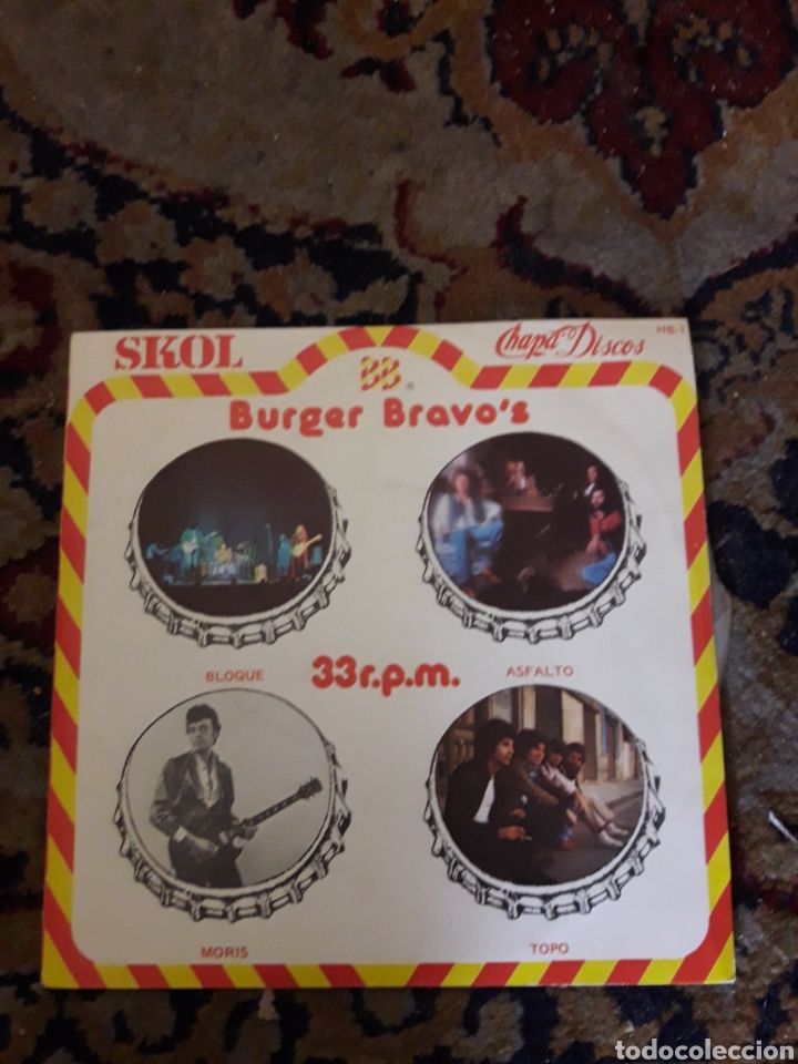 Discos de vinilo: Antiguo disco Burger, Bravos - Foto 1