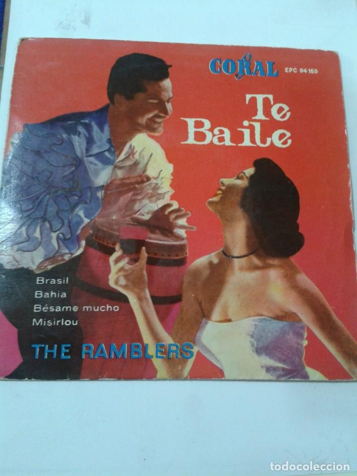 Discos de vinilo: The Ramblers - Te Baile - Coral . SINGLE. - Foto 1