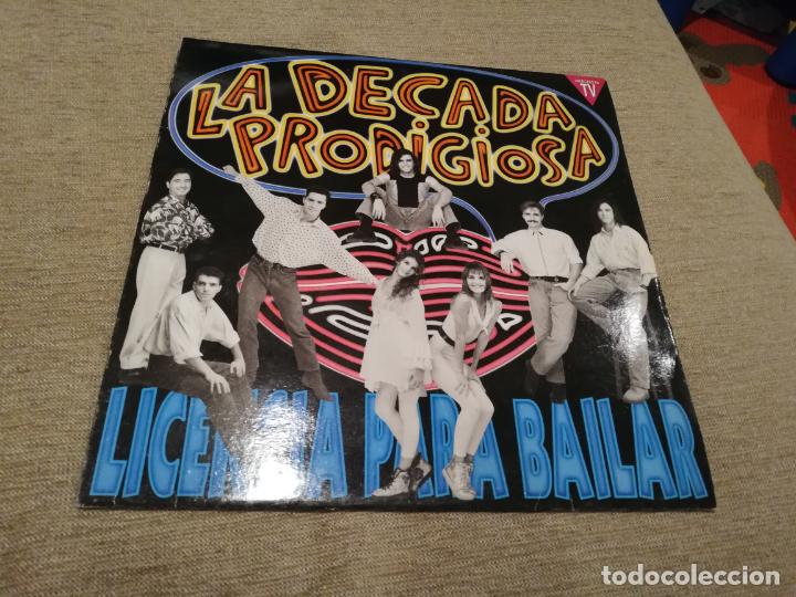Discos de vinilo: La d&eacute;cada prodigiosa-licencia para bailar. Lp - Foto 1