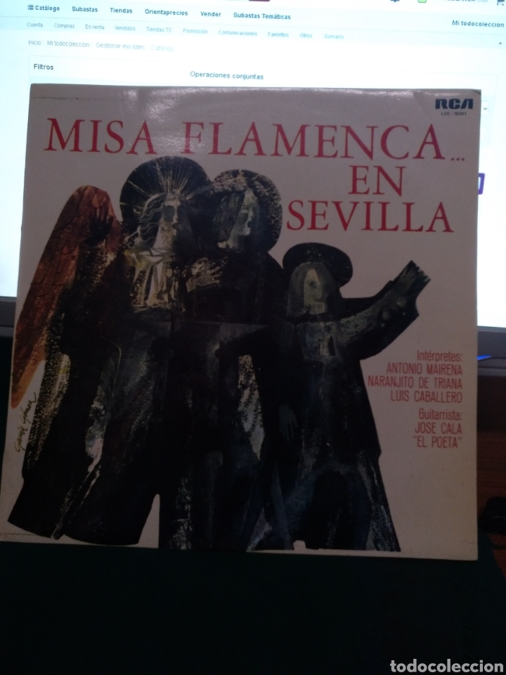 Discos de vinilo: Misa flamenca en Sevilla. RCA 1968 - Foto 1