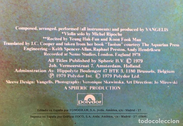 Discos de vinilo: VANGELIS-CHINA-LP VINILO - Foto 4