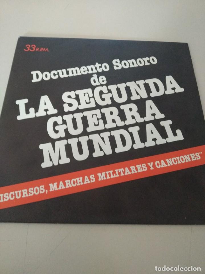 Discos de vinilo: Documento Sonoro de la Segunda Guerra Mundial REF. UR - Foto 1