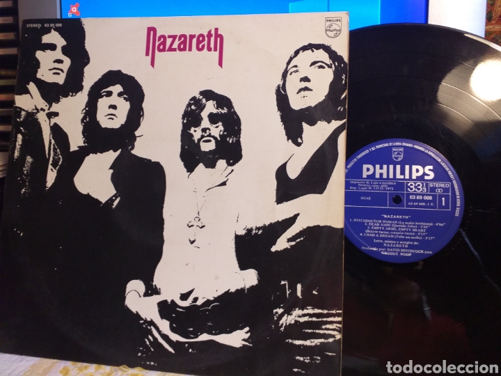 Discos de vinilo: NAZARETH ESPA&Ntilde;A PHILIPS 1972 - Foto 1