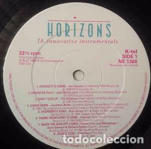 Discos de vinilo: Various - Horizons (LP, Comp) Label:K-Tel Cat#: NE 1360 - Foto 2