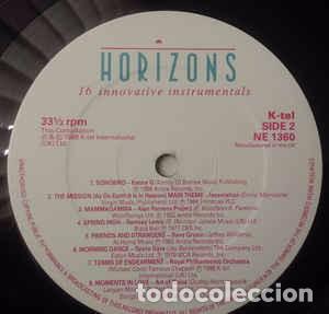 Discos de vinilo: Various - Horizons (LP, Comp) Label:K-Tel Cat#: NE 1360 - Foto 3