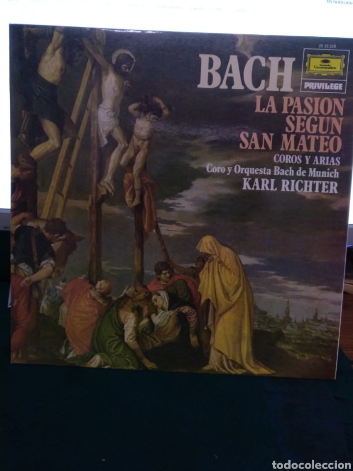 Discos de vinilo: Bach. Richter. DG 1961 - Foto 1