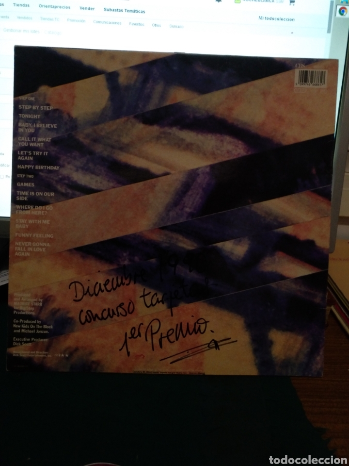 Discos de vinilo: NKOTB. STEP BY STEP. - Foto 2