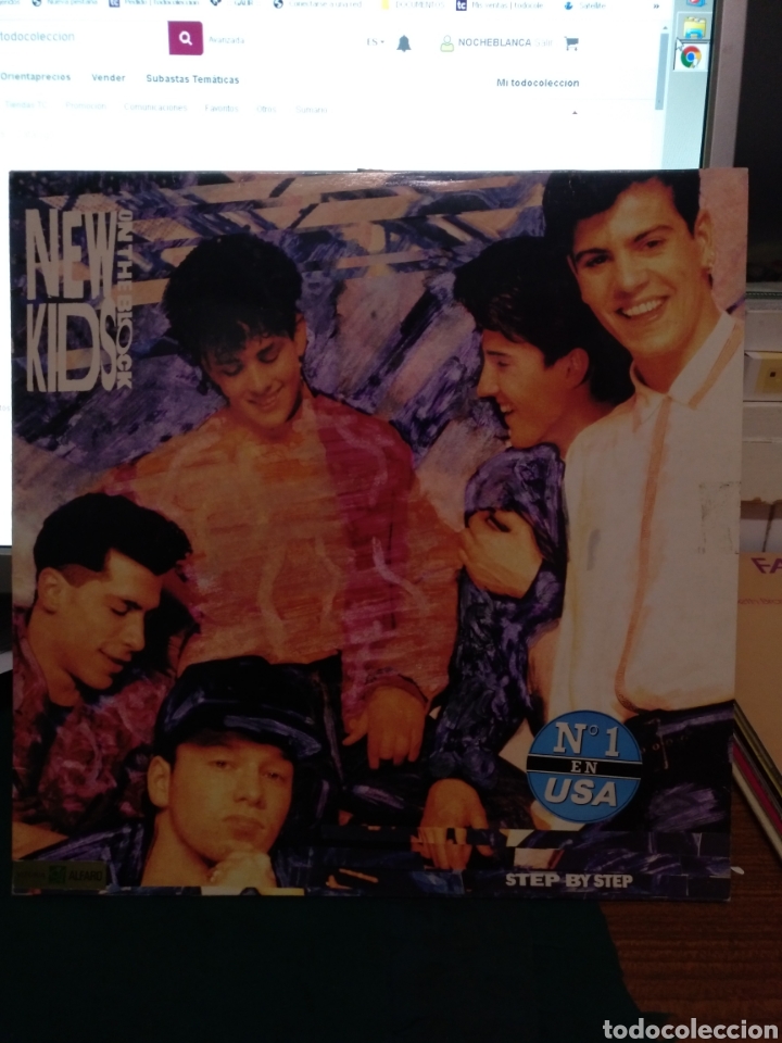 Discos de vinilo: NKOTB. STEP BY STEP. - Foto 1