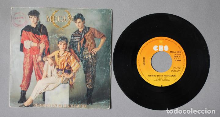 Discos de vinilo: MECANO// PERDIDO EN MI HABITACION// SINGLE// 1981// CBS - Foto 3