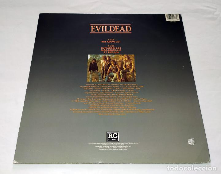 Discos de vinilo: MINI LP EVILDEAD - RISE ABOVE - Foto 2