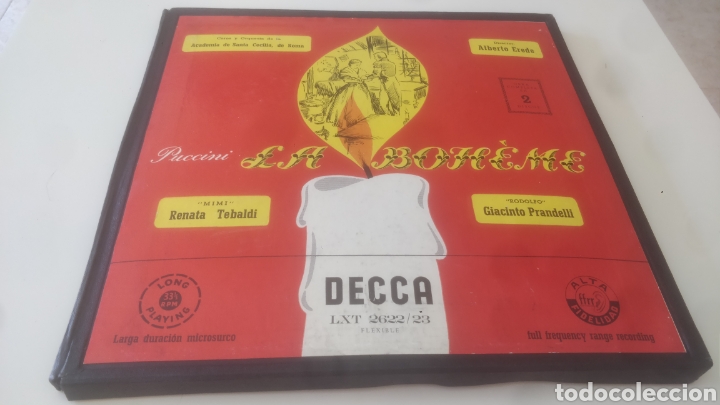 Discos de vinilo: BOX PUCCINI. LA BOHEME. - Foto 1