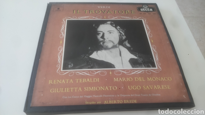 Disques de vinyle: BOX GIORGIO TOZZI-IL TROVATORE .