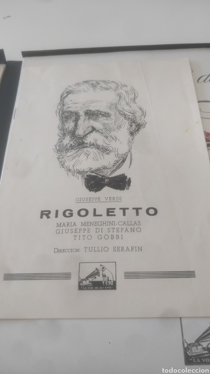 Discos de vinilo: BOX RIGOLETO. - Foto 2