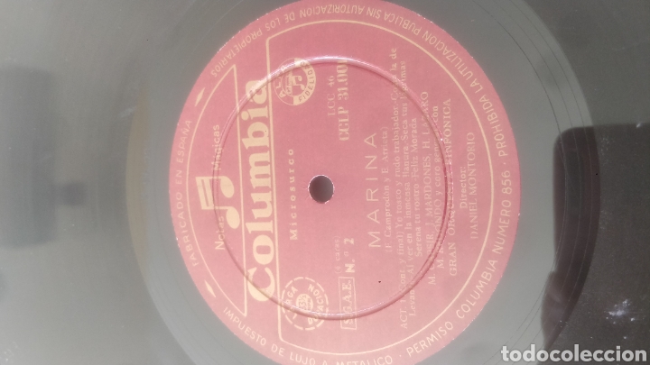 Discos de vinilo: BOX CAMPRODON -MARINA-ARRIETA. - Foto 3
