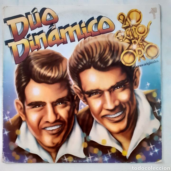 Discos de vinilo: 1980. Duo Din&aacute;mico. 20 &eacute;xitos de oro. Funda interior con letras. - Foto 1