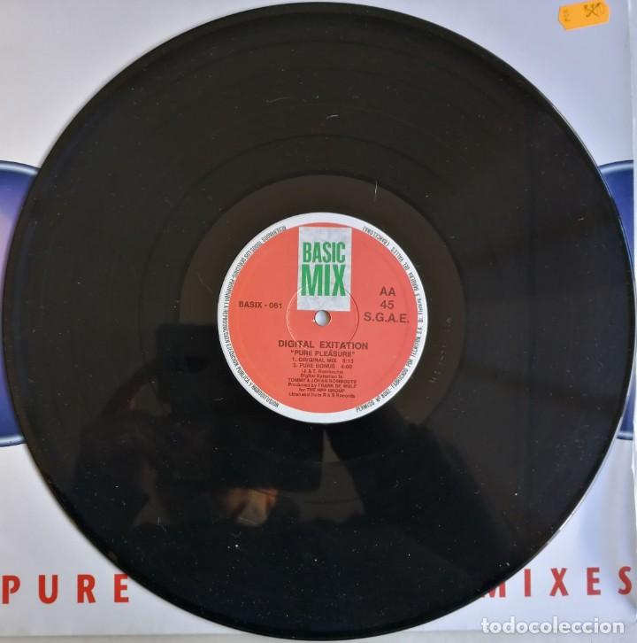 Discos de vinilo: Digital Excitation. Pure Pleasure-Mixes, Basic Mix BASIX-061 - Foto 3