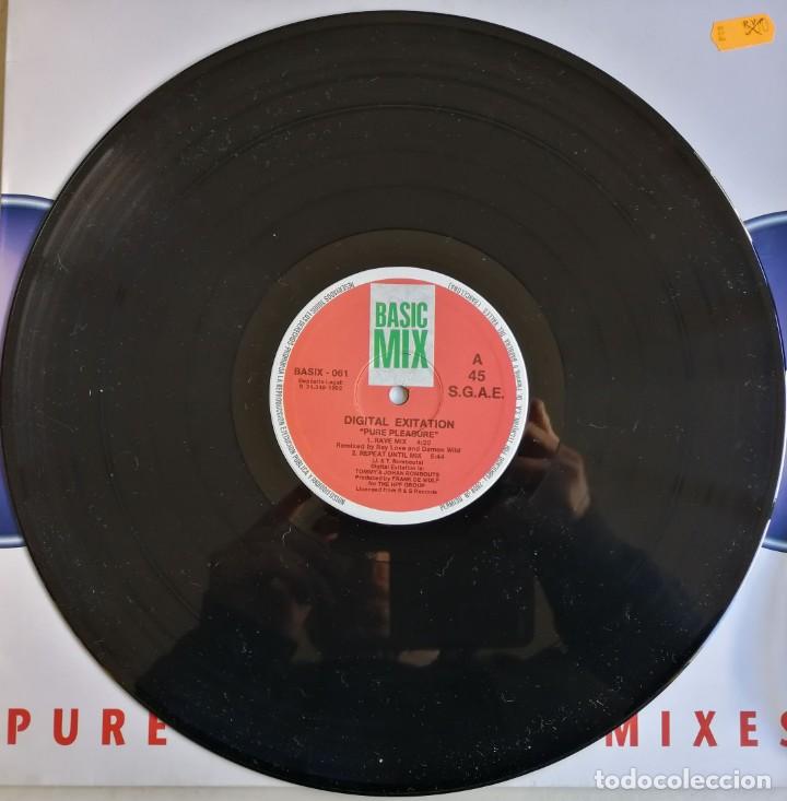Discos de vinilo: Digital Excitation. Pure Pleasure-Mixes, Basic Mix BASIX-061 - Foto 5