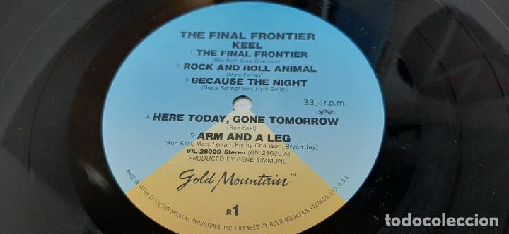 Discos de vinilo: KEEL -THE FINAL FRONTIER- (1986) LP DISCO VINILO - Foto 2