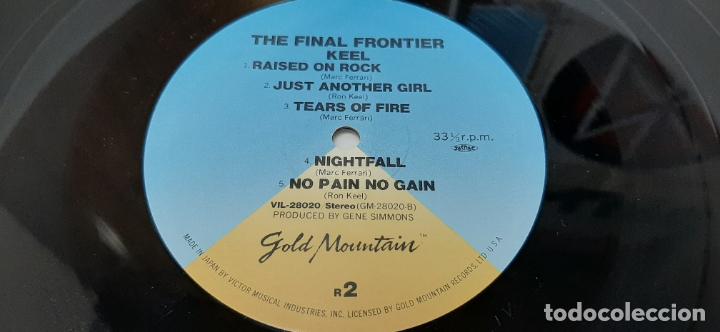 Discos de vinilo: KEEL -THE FINAL FRONTIER- (1986) LP DISCO VINILO - Foto 3