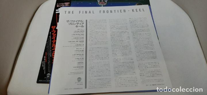 Discos de vinilo: KEEL -THE FINAL FRONTIER- (1986) LP DISCO VINILO - Foto 4