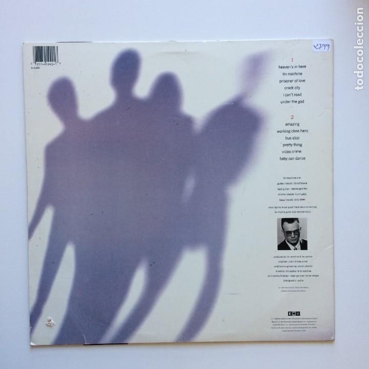 Discos de vinilo: Tin Machine &ndash; Tin Machine USA 1989 EMI USA* - Foto 2