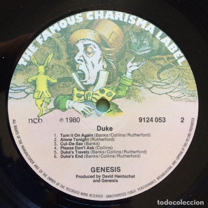 Discos de vinilo: Genesis &ndash; Duke SCANDINAVIA 1980 CHARISMA* - Foto 5